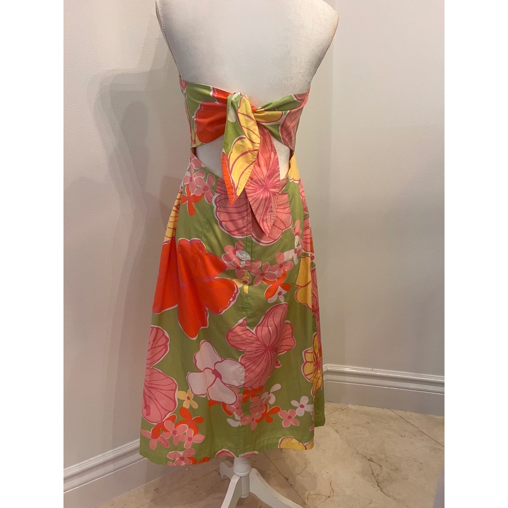Vintage white label Lilly Pulitzer Sabrina dress in Bahama Mama size 12 - Picture 4 of 14